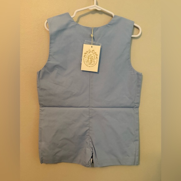 The Beaufort Bonnet Company Blue Jon Jon with Bunny Pocket - Picture 4 of 4